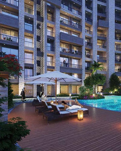Poolside Deck