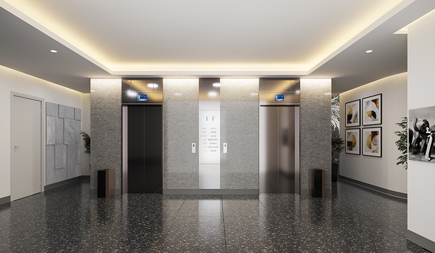 Lobby Lift Area